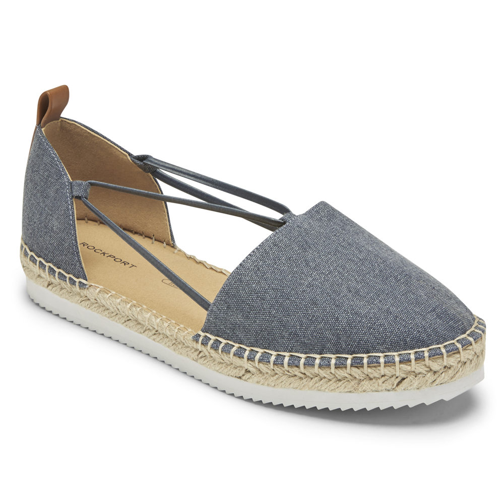 Slip-Ons Rockport Mujer Mexico - Seaview Bungee Grises - TSENA2793